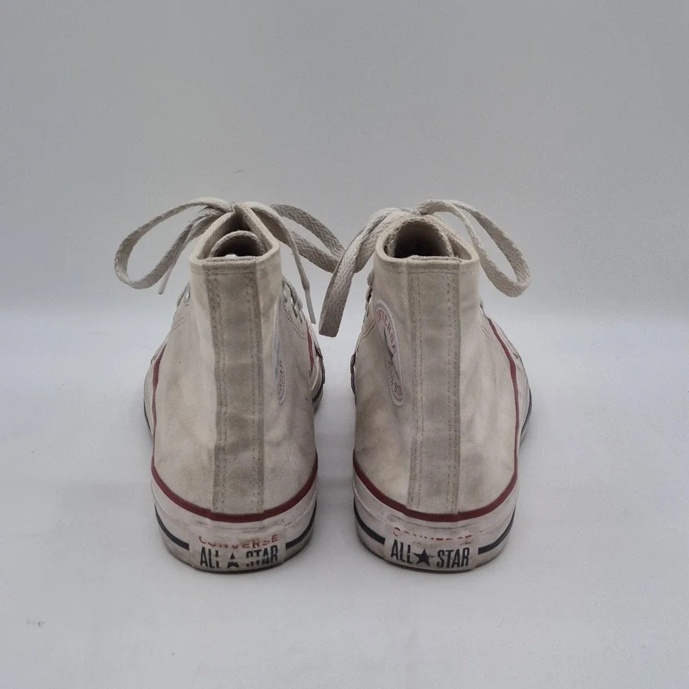 Converse Chuck Taylor All Star Shoes Mens Size 5.5 Beige High Top Sneakers
